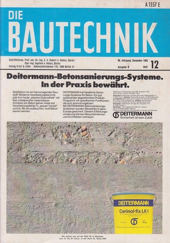 Die bautechnik dicembre - dicembre, 1983