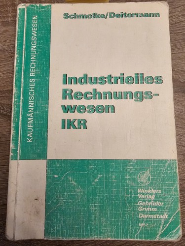 Industrielles rechnungswesen - industrielles,